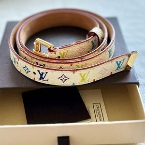 LV Multicolor Women’s Belt (36 inches)